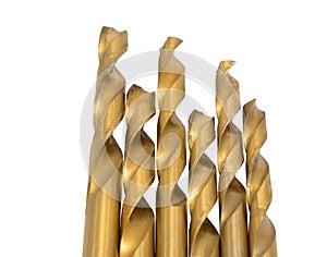 Macro image of Drill bits