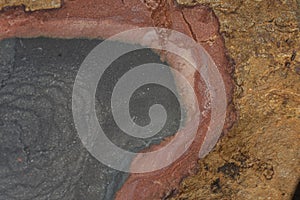 Macro Image of the Swirls the Jasper