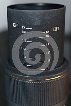 Macro lens for Nikon camera photo