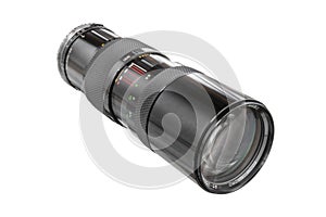 macro lens of an old 85-300 film camera