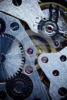 Macro Mechanical Gear / Clockwork Background