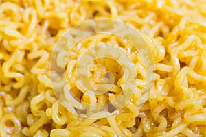 Macro of noodles for background