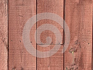 Old red side of a barn rustic wood