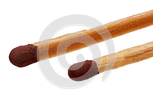 Macro Photo of Wooden Matches