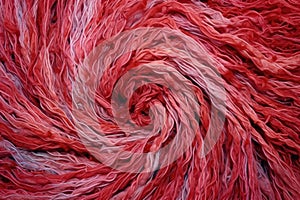 macro photography of scoured wool