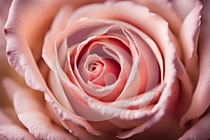 A macro portrait of a rose that captures the delicate beauty and impeccable detail