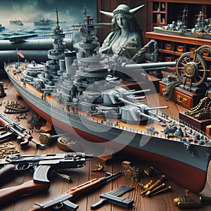 Macro Realism Battleship A Battleship game with macro realisi