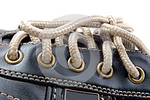 Macro of a shoe