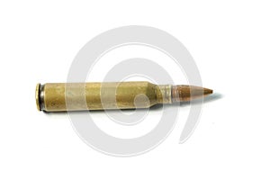 macro shoot of 5.56 caliber bullet