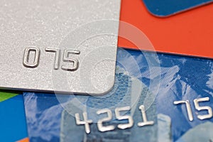 Macro shoot of a credit card