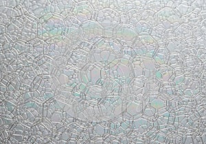 Abstract Soap Bubble Network Background