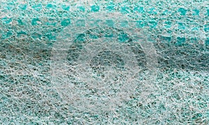 Microscopic view of face mask