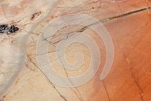 Macro stone mineral jasper on black background