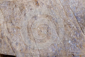 Macro of a stone Moonstone mineral on a black background