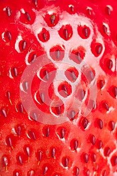 Macro strawberry