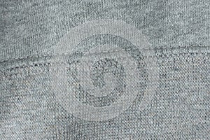 Macro texture fabric consisting of half cotton and half elastane.