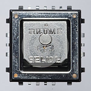 Macro View of a Surface Mount Sensor Component