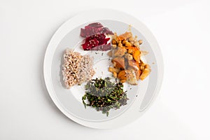 Macrobiotic plate