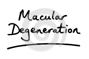 Macular Degeneration photo
