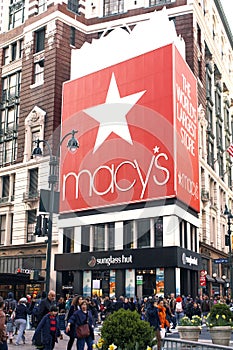 The Macy`s Store In Herald Square, New York City