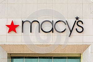 Macy`s mall at Dallas Fort Worth, Taxas