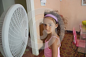 A Mad Young Girl in a Hot Weather