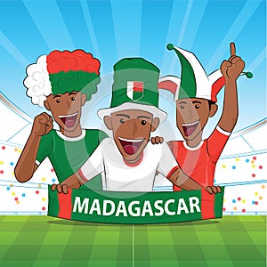 Madagascar football soccer support