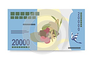 Madagascar money set bundle banknotes.