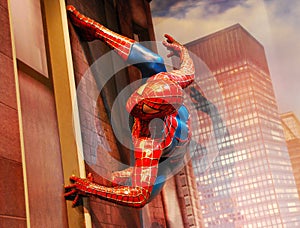 Madame Tussauds Wax Museum: The amazing spider-man