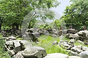 Madan Kamdev archaeological site in Baihata Chariali, Kamrup, Assam