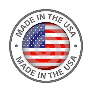 Made in america flag icon