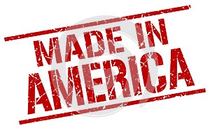 Made in America stamp photo