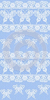 Made a beautiful lacework a seamless pattern, I drew a real lacework,