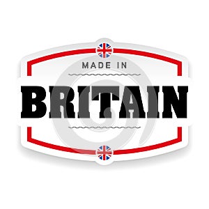 Made in Britain label photo