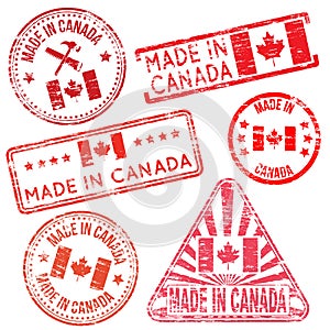 Made In Canada Rubber Stamps