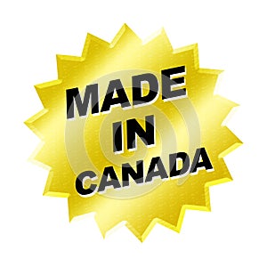 Made in Canada Sign