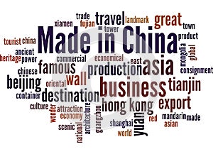 Made in China, word cloud concept 9
