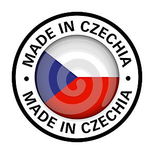 Made in Czechia flag icon