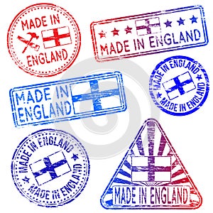 Made In England Stamps