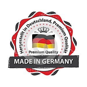 Made in Germany. Premium Quality stamp