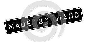 Made by Hand rubber stamp