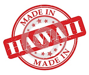 Made in Hawaii stamp