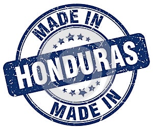 made in Honduras stamp photo
