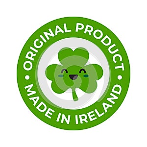 Made in Ireland Stamp