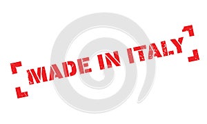 Made In Italy rubber stamp