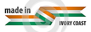 Made in IvoryCoast graphic and label
