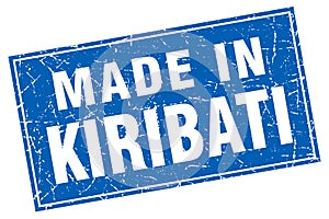 made in Kiribati stamp