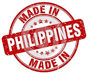 made in Philippines stamp