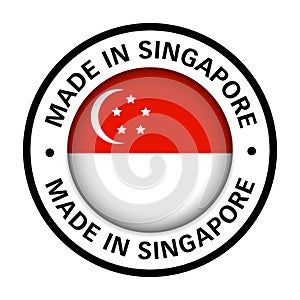 Made in singapore flag icon