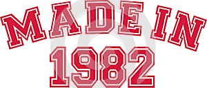 Made in 1982
